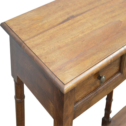 4 Drawer Hallway Console Table. 100% Solid Mango Wood