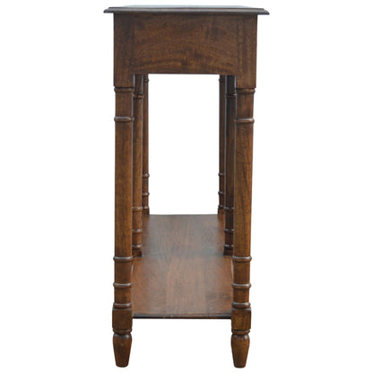 4 Drawer Hallway Console Table. 100% Solid Mango Wood