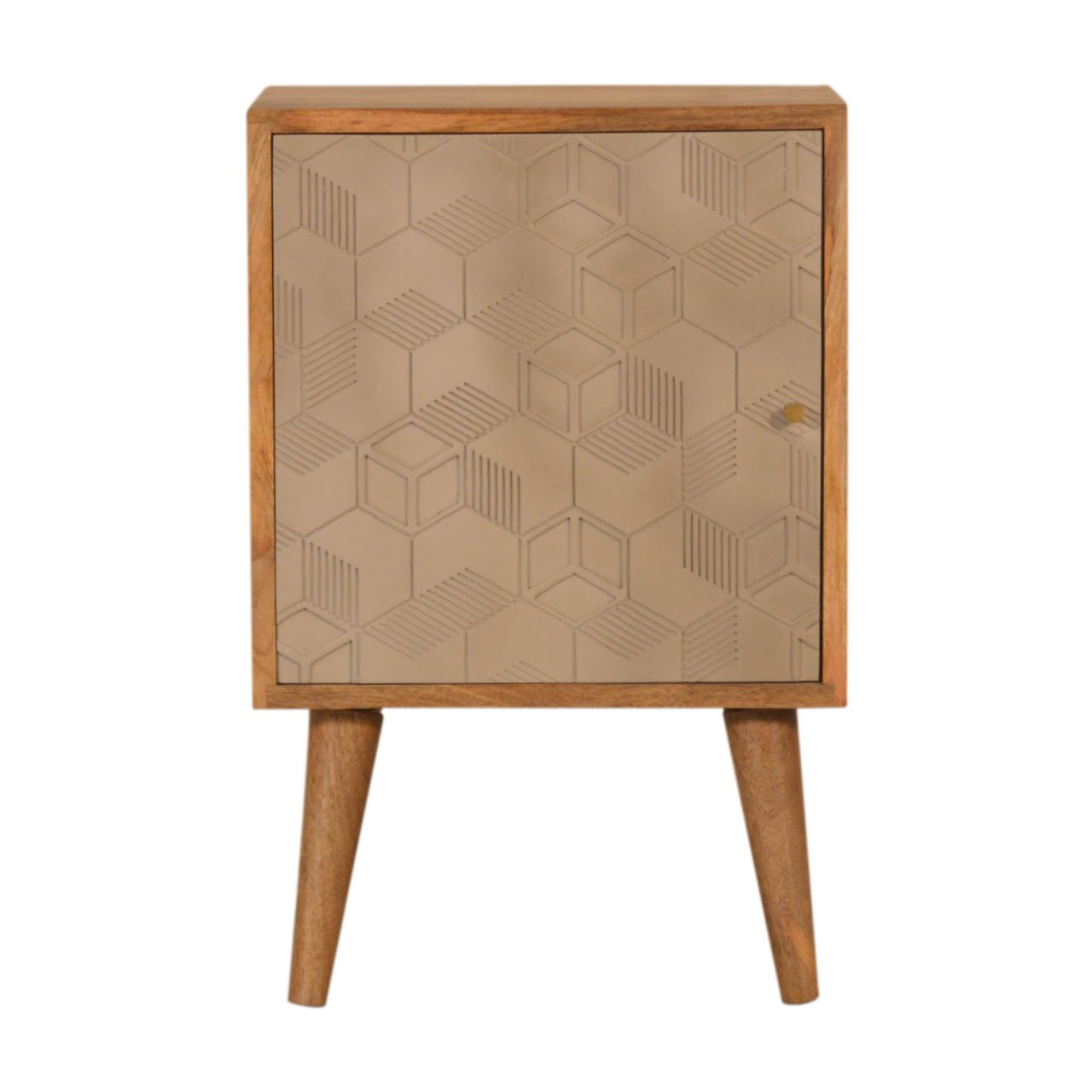 Acadia Bedside. 100% Solid Mango Wood