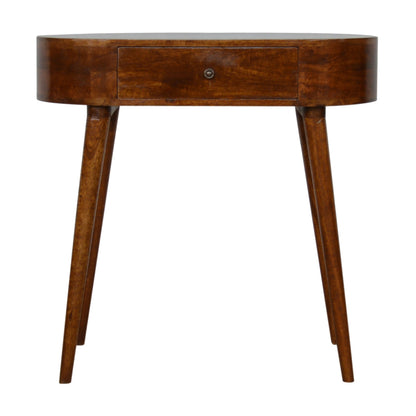 Albion Chestnut Console. 100% Solid Mango Wood