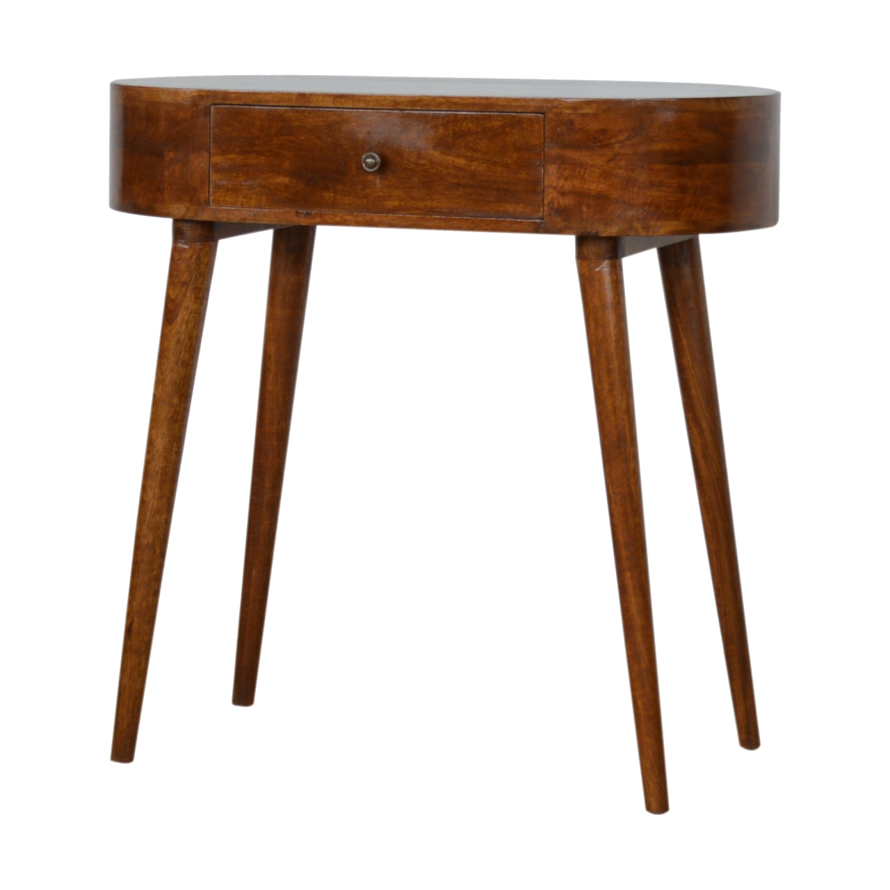 Albion Chestnut Console. 100% Solid Mango Wood