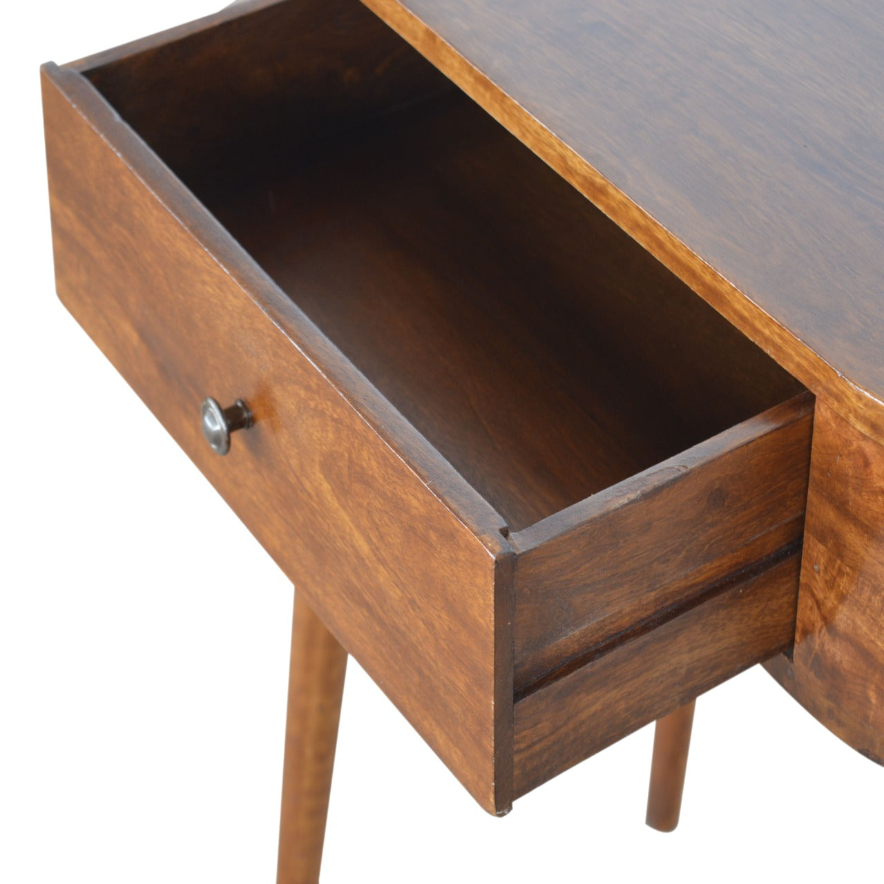 Albion Chestnut Console. 100% Solid Mango Wood