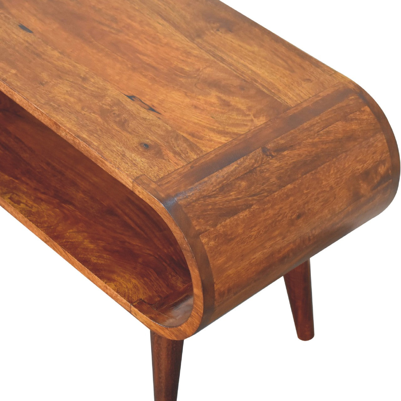 Amaya Nordic Style Coffee Table. 100% Solid Mango Wood