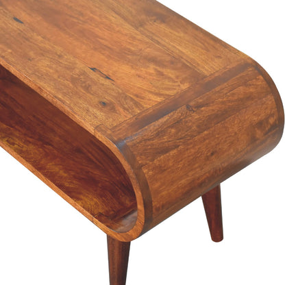 Amaya Nordic Style Coffee Table. 100% Solid Mango Wood