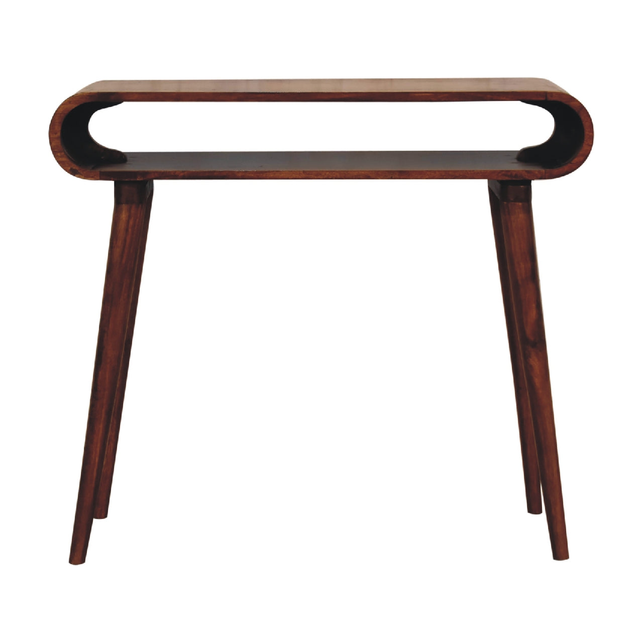 Amaya Nordic Style Console Table. 100% Solid Mango Wood
