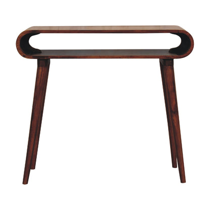 Amaya Nordic Style Console Table. 100% Solid Mango Wood