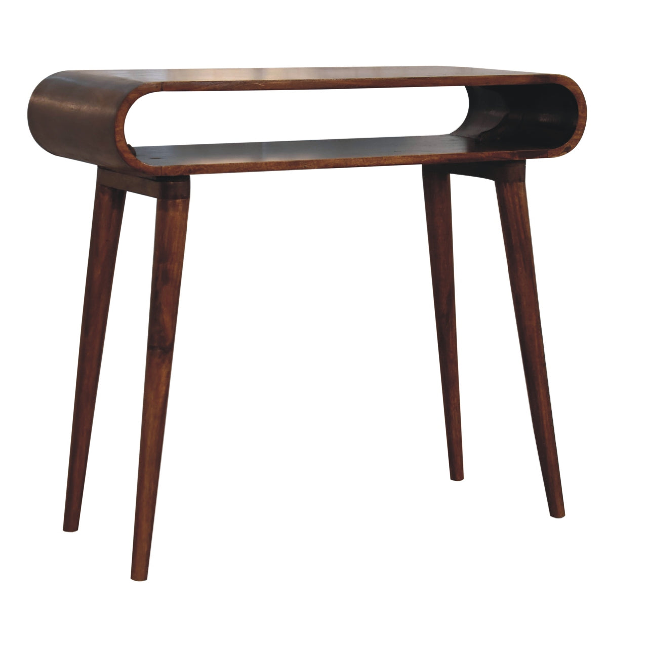Amaya Nordic Style Console Table. 100% Solid Mango Wood