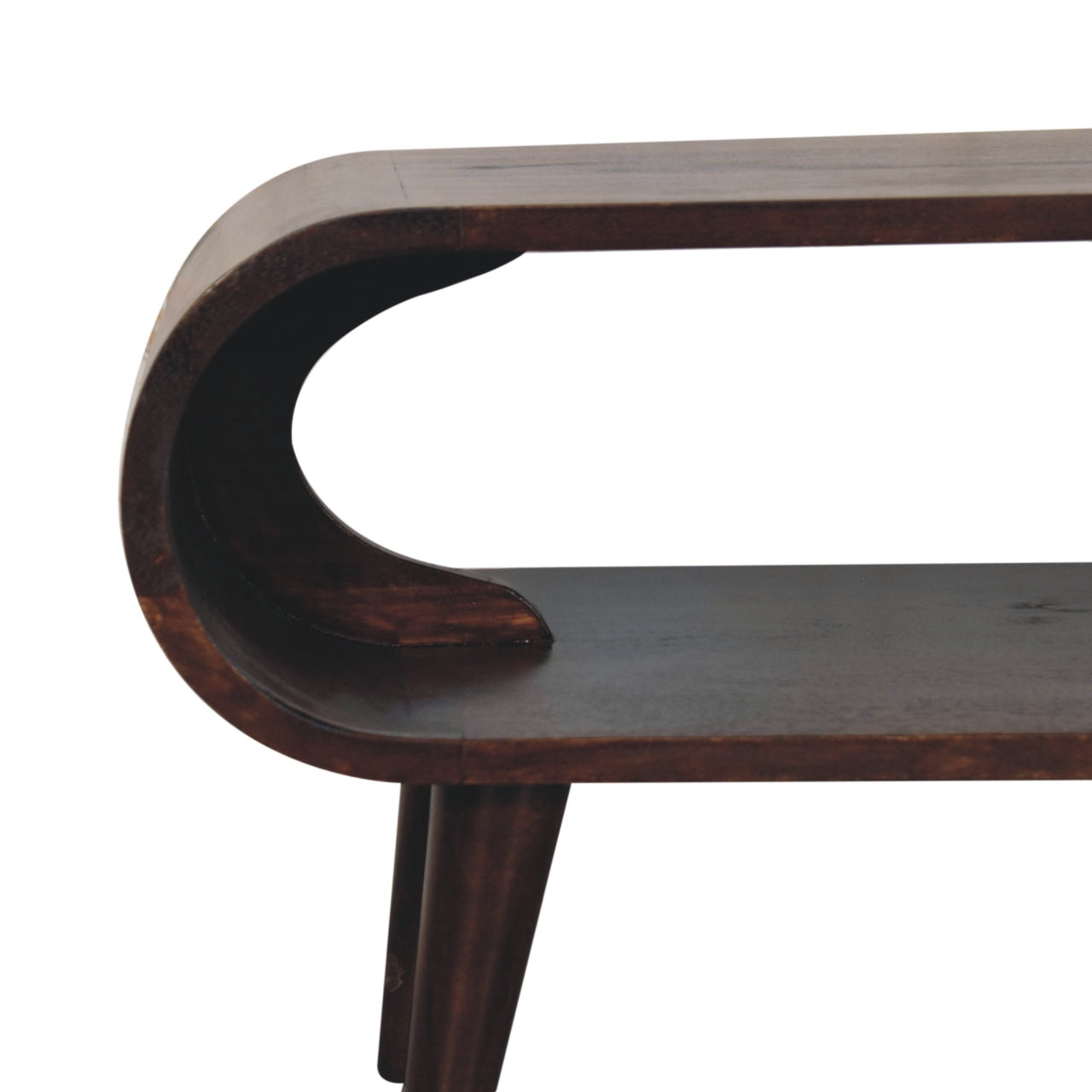 Amaya Walnut Coffee Table. 100% Solid Mango Wood