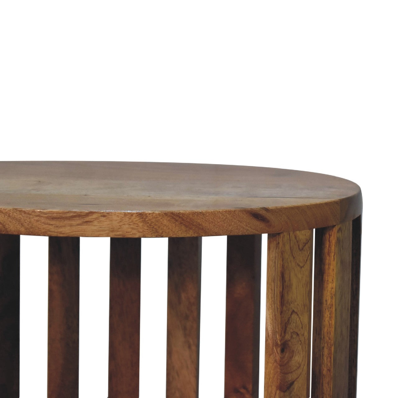 Ariella Single Shelf Bedside. 100% Solid Mango Wood