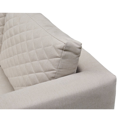 Corner Sofa Set, 2 Benches and Firepit. Grey or Beige