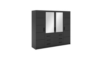 Bali 240cm Wardrobe 4 Colours Available