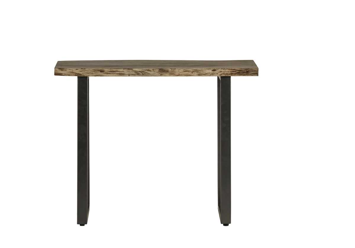 Baltic Live Edge Console Table. 100% Solid Mango Wood