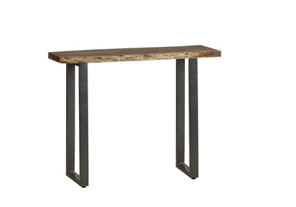 Baltic Live Edge Console Table. 100% Solid Mango Wood