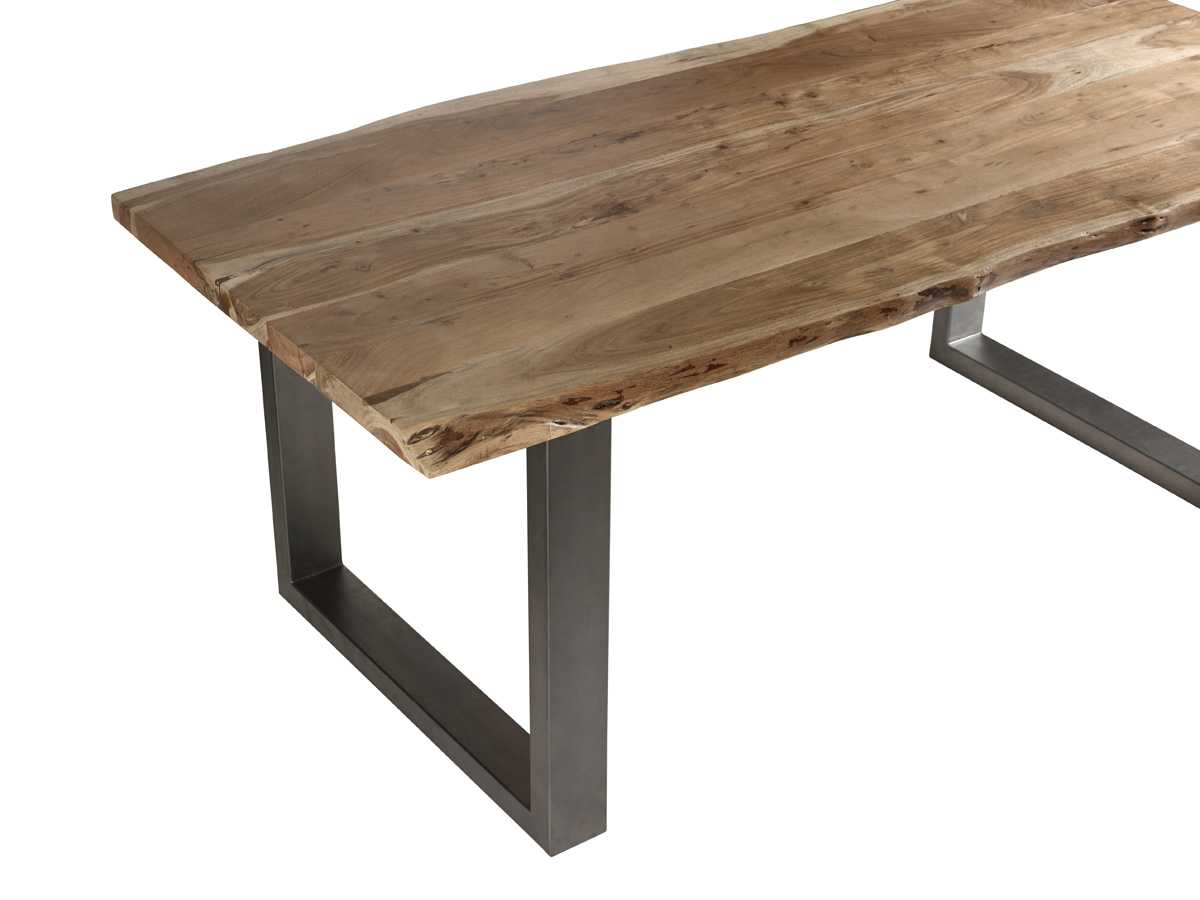Baltic Live Edge Dining Table. 100% Solid Mango Wood.