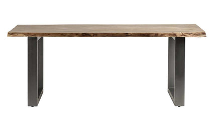 Baltic Live Edge Dining Table. 100% Solid Mango Wood.