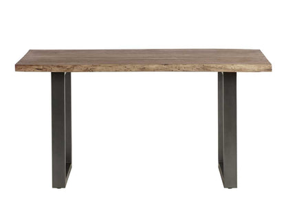 Baltic Live Edge Dining Table. 100% Solid Mango Wood
