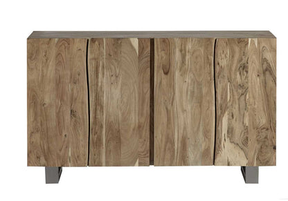 Baltic Live Edge Sideboard. 100% Solid Mango Wood.