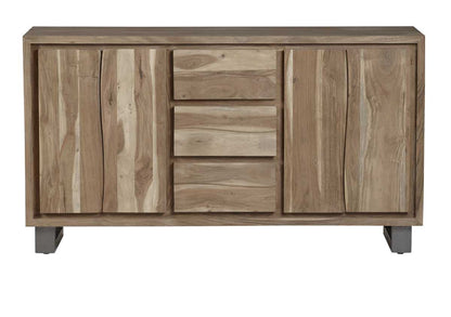Baltic Live Edge Sideboard, Acacia Solid Wood
