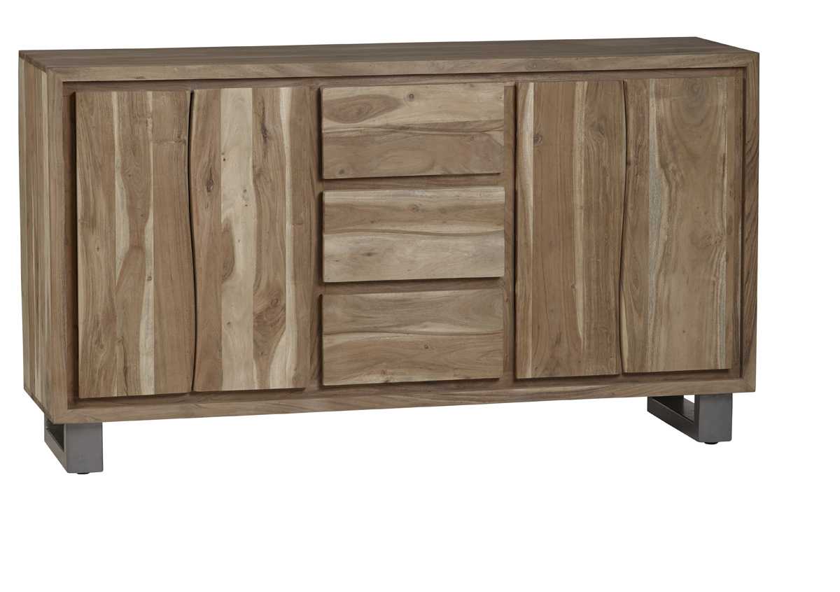 Baltic Live Edge Sideboard, Acacia Solid Wood