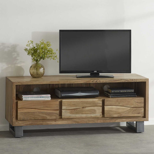 Baltic Live Edge TV Unit, Acacia Solid Wood