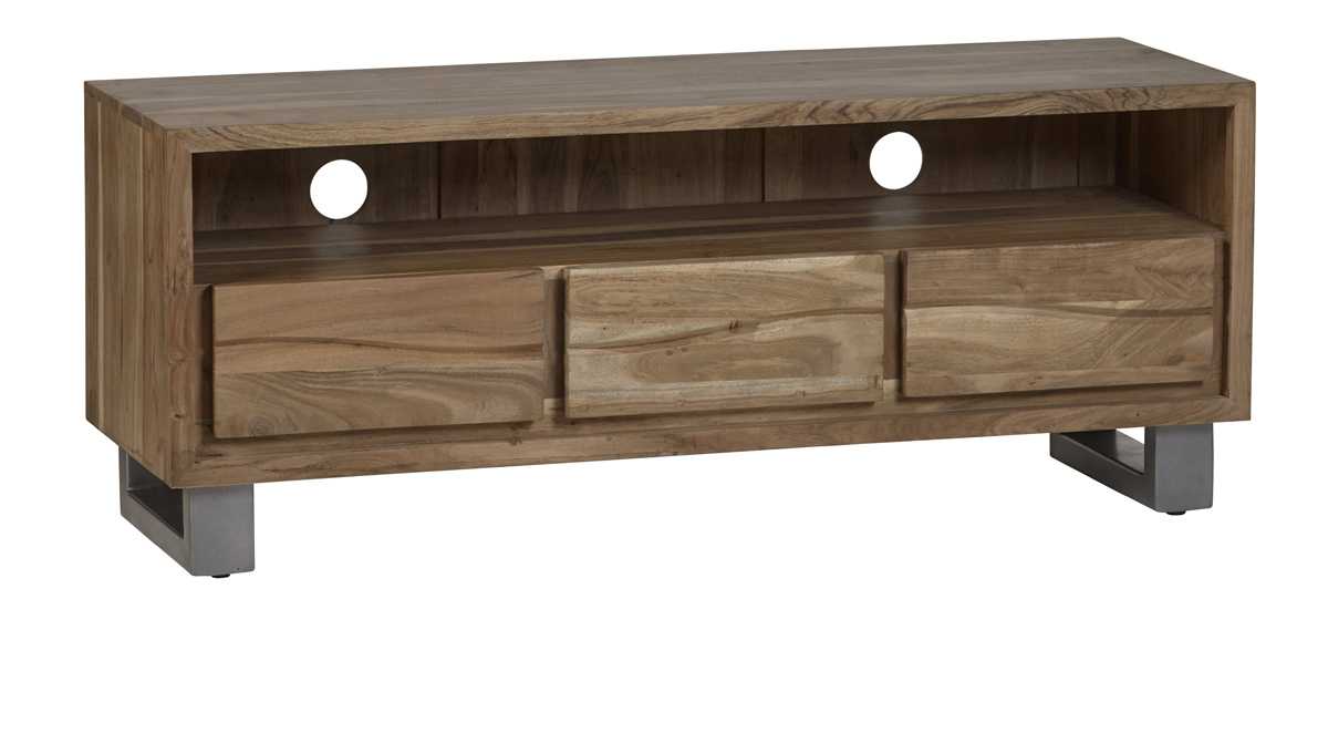 Baltic Live Edge TV Unit, Acacia Solid Wood