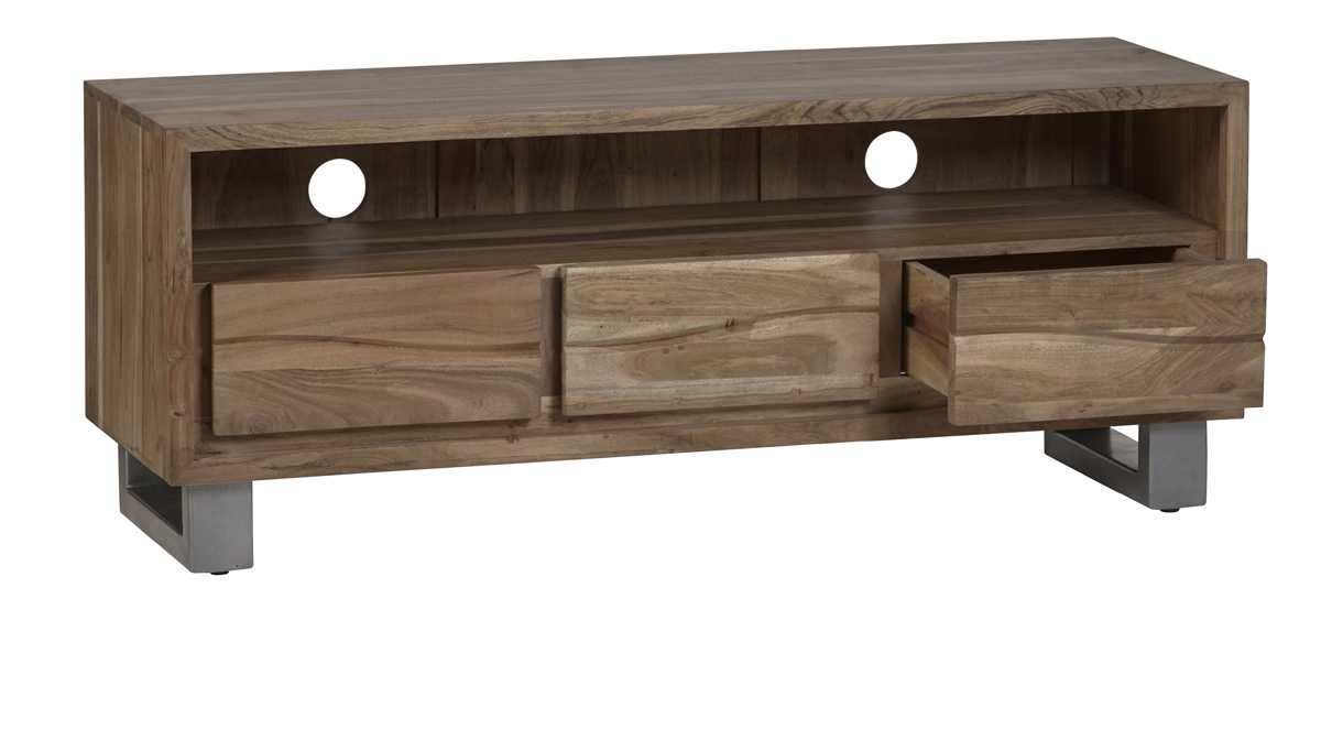 Baltic Live Edge TV Unit, Acacia Solid Wood