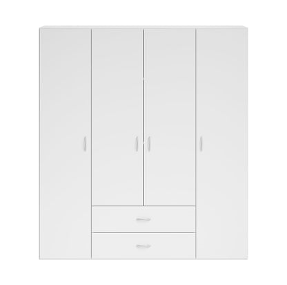 Base Hinged Door Wardrobe 160cm White or Oak Sonoma