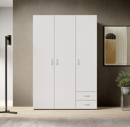 Base Hinged Door Wardrobe 120cm White or Oak Sonoma