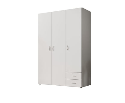 Base Hinged Door Wardrobe 120cm White or Oak Sonoma