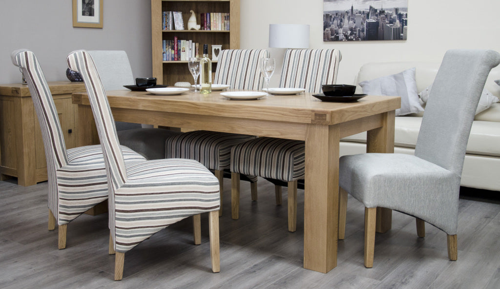 Bordeaux Dining Table 100% Solid Oak