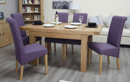 Bordeaux Small Extending Table 100% Solid Oak