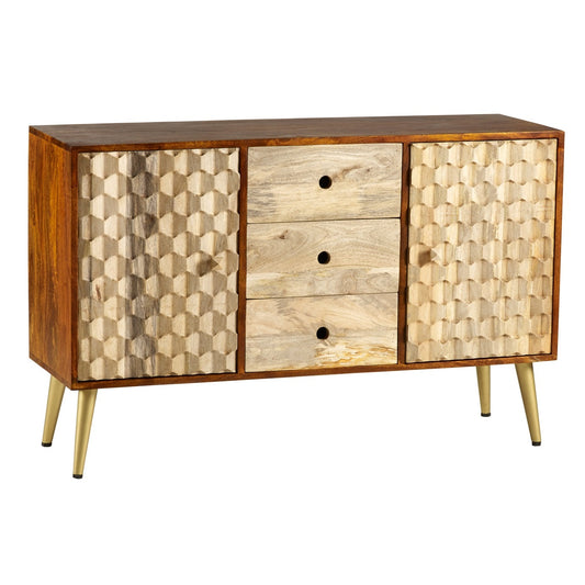 Edison Large Sideboard Solid Mango Wood