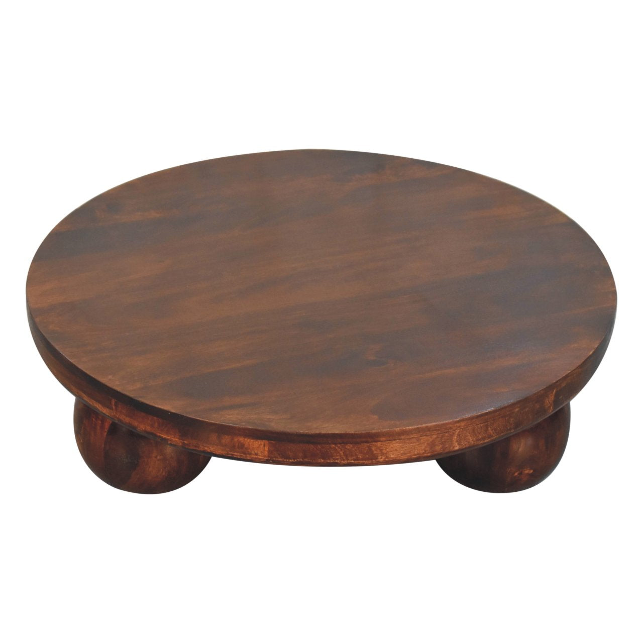 California Walnut Central Table. 100% Solid Mango Wood