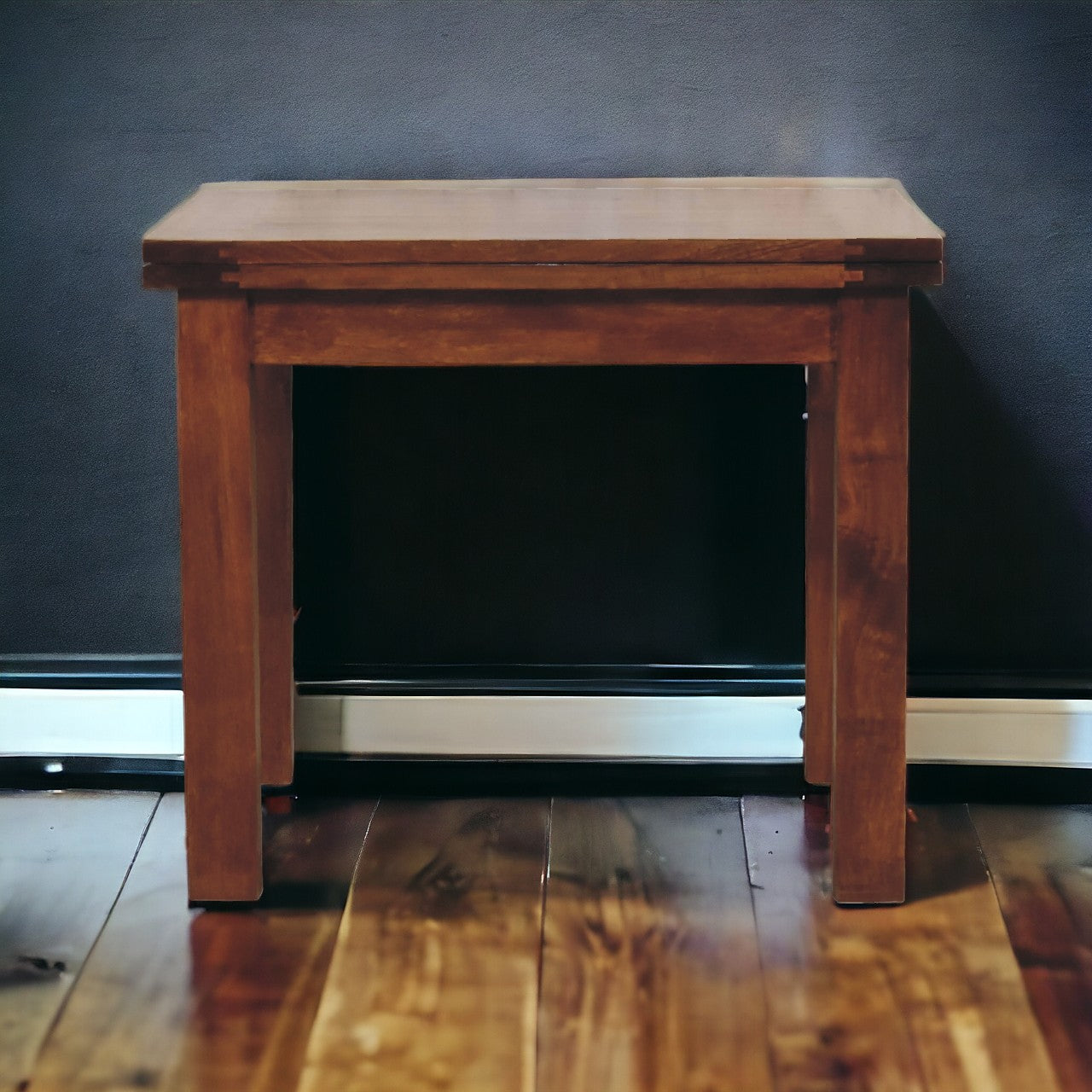 Chestnut Butterfly Dining Table. 100% Solid Mango Wood