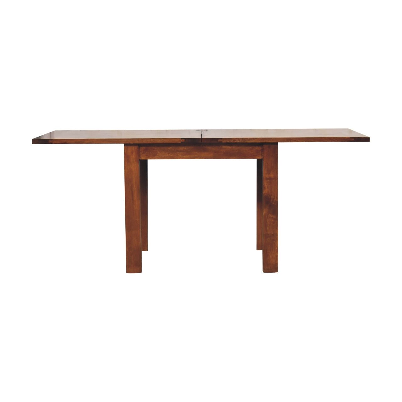 Chestnut Butterfly Dining Table. 100% Solid Mango Wood
