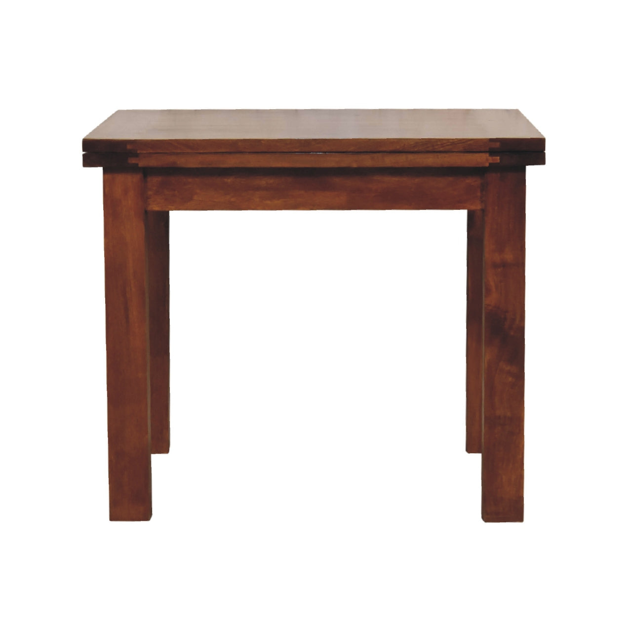 Chestnut Butterfly Dining Table. 100% Solid Mango Wood