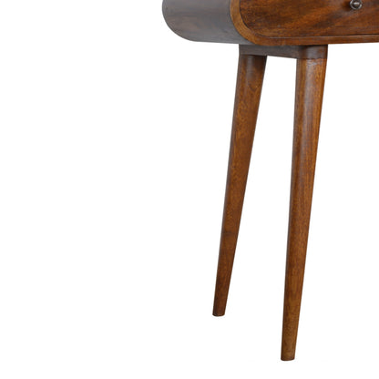 Chestnut London Console Table. 100% solid mango wood