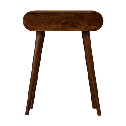 Chestnut London Mini Chestnut Console. 100% Solid Mango Wood