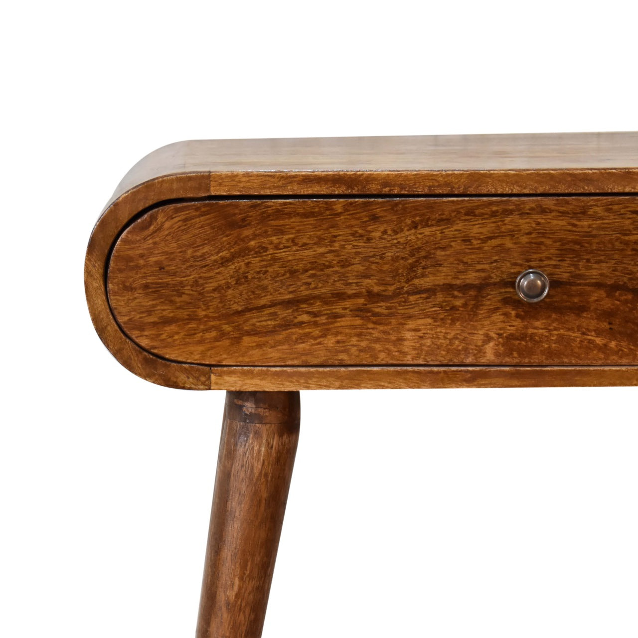 Chestnut London Mini Chestnut Console. 100% Solid Mango Wood
