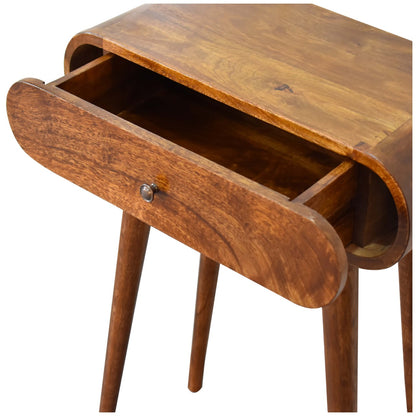 Chestnut London Mini Chestnut Console. 100% Solid Mango Wood
