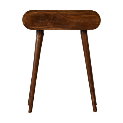 Chestnut London Mini Chestnut Console. 100% Solid Mango Wood