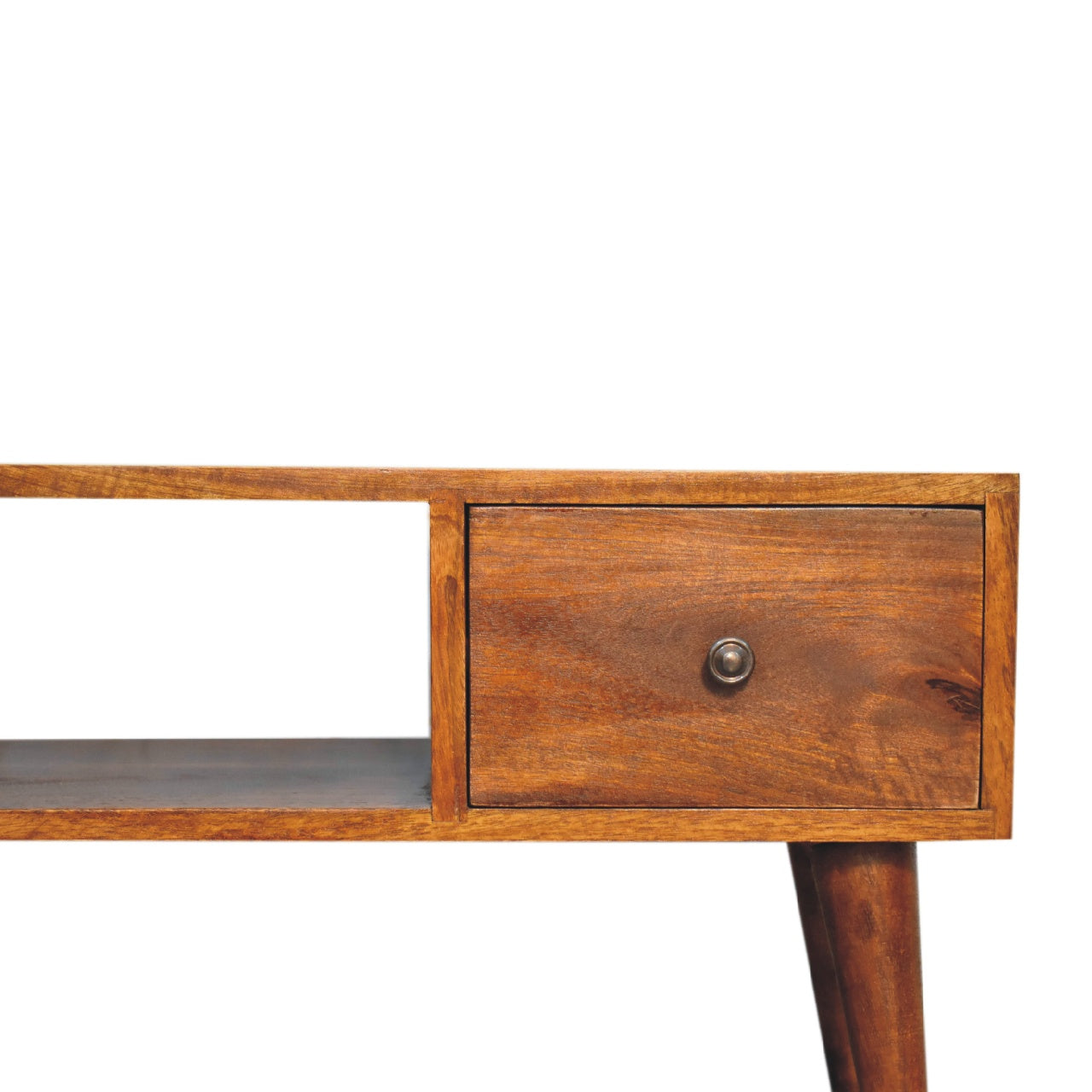 Classic Chestnut Coffee Table. 100% Solid Mango Wood