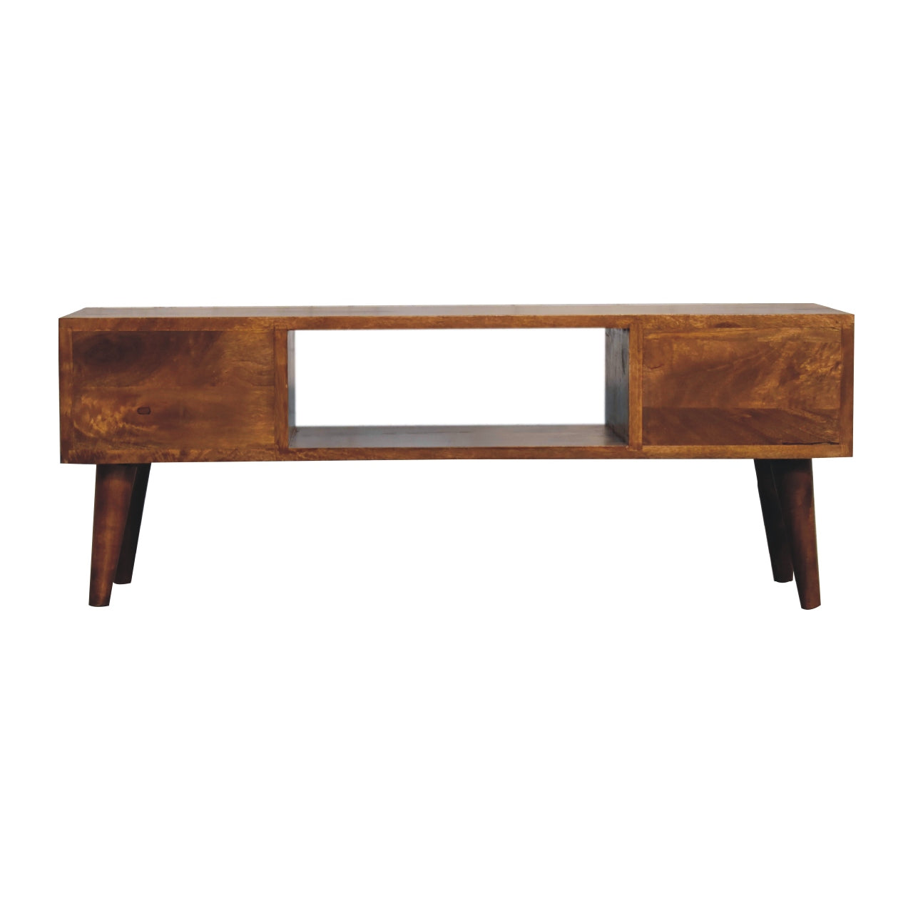 Classic Chestnut Coffee Table. 100% Solid Mango Wood