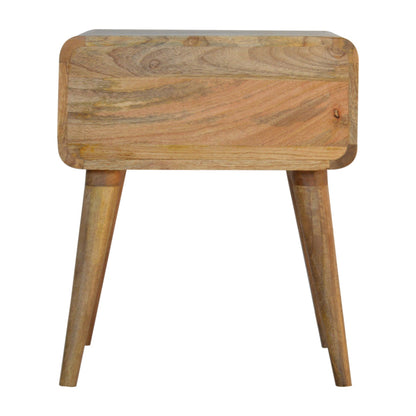 Close-knit Bedside. 100% Solid Mango Wood