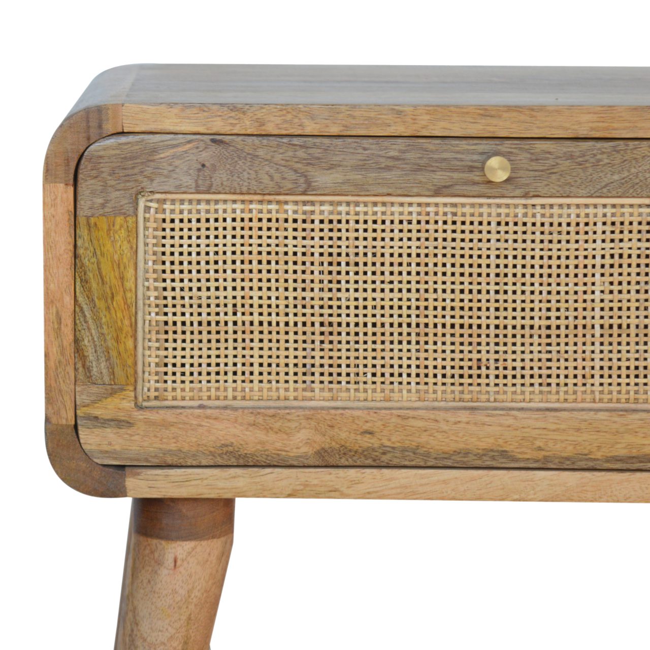 Close-knit Bedside. 100% Solid Mango Wood