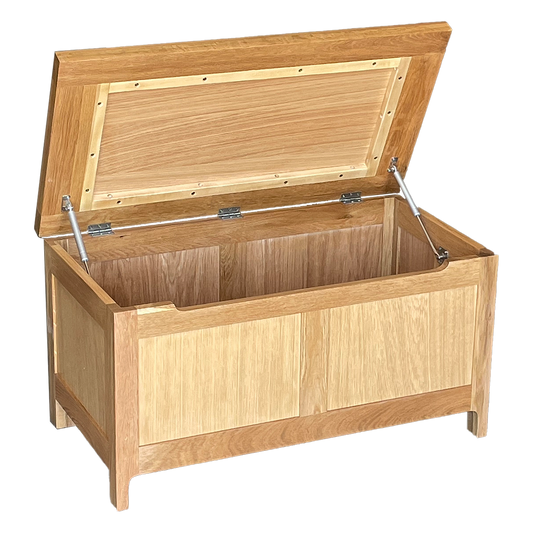 Como Blanket Box – Solid American Oak Frame
