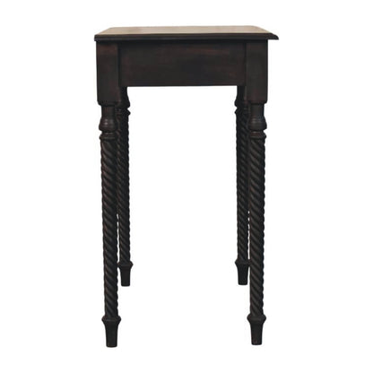 Cordelier Turned-Leg Writing Desk. 100% Solid Mango Wood