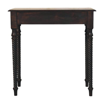 Cordelier Turned-Leg Writing Desk. 100% Solid Mango Wood