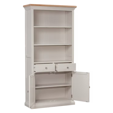 Cotswold Large Bookcase. Painted Pine Construction