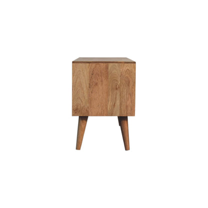 Cubana Mango Wood TV & Media Unit. 100% Solid Mango Wood